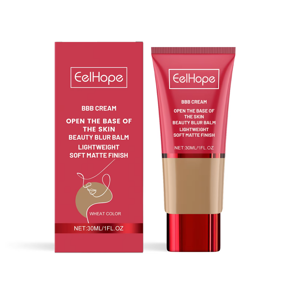 Moisturizing BB Cream Flawless Even Skin Tone Brighten Smooth Lightweight Refreshing Long Lasting Hydration Whitening Concealer