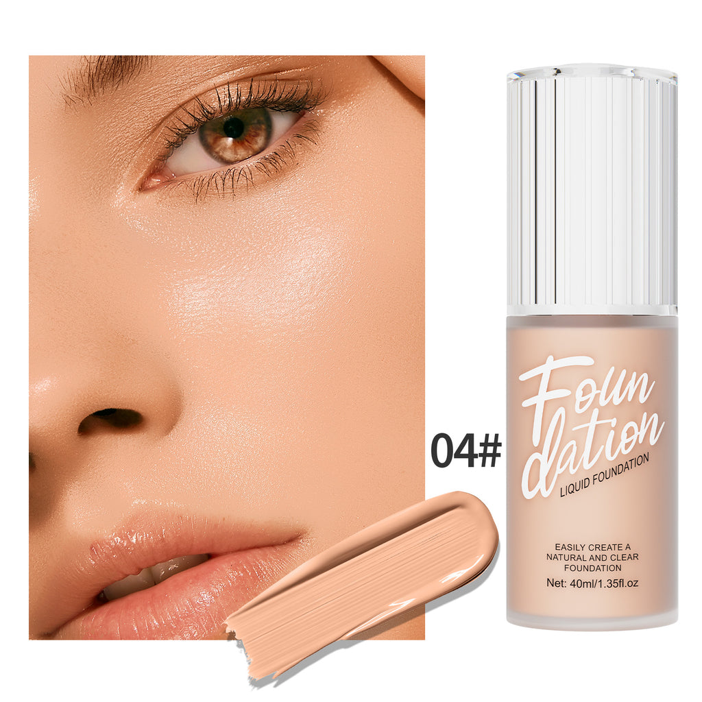 Waterproof Matte Liquid Foundation Makeup Cream Cover Dark Circle Corrector Concealer Whitening Face Foundation Cosmetics