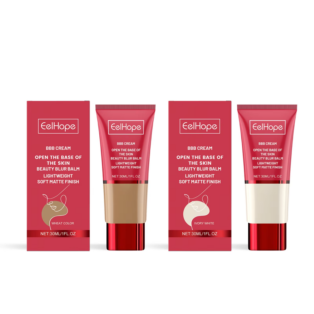 Moisturizing BB Cream Flawless Even Skin Tone Brighten Smooth Lightweight Refreshing Long Lasting Hydration Whitening Concealer