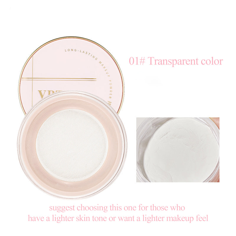 Oil-control Loose Face Powder Translucent Natural Setting Powder Makeup Waterproof Long Lasting Matte Cosmetics