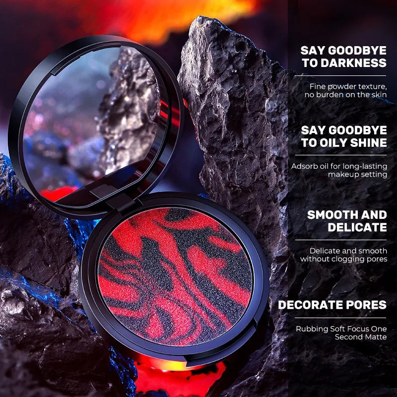 Setting Powder Oil Control Long-Lasting Waterproof Concealer Transparent Jelly Matte Compact Face Loose Powder Makeup