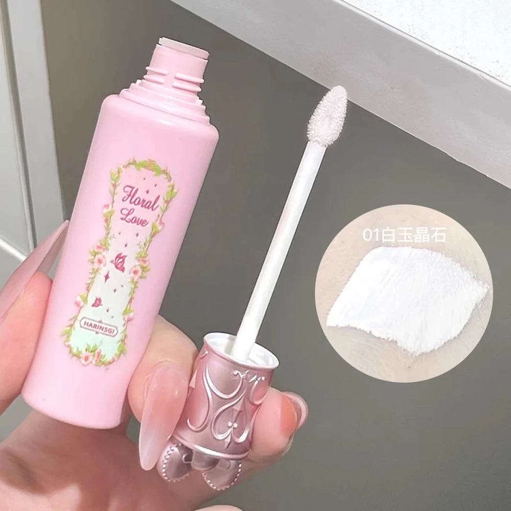 Pink Liquid Concealer Stick Moisturizing Waterproof Brightening Concealer Cream Lasting Cover Acne Spot Dark Circles Face Makeup