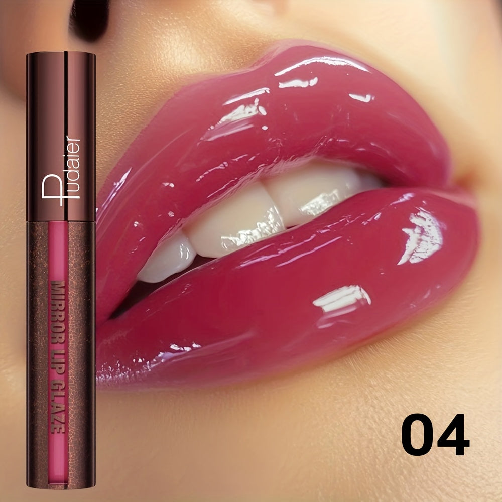 Mirror Shine Lip Gloss – 5 Colors Available   High-Gloss Finish   Non-Stick Cup  Long-Lasting & Waterproof  Moisturizing Formula