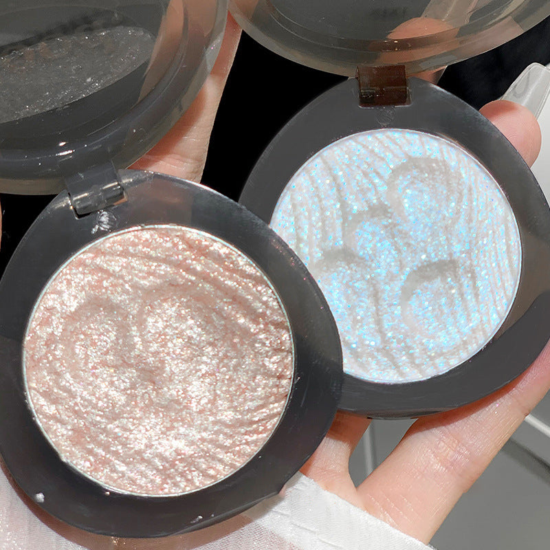 4-Color Diamond Highlighter Powder Palette Waterproof High Gloss Glitter Body Highlight Eyeshadow Face Contour Illuminator Makeu