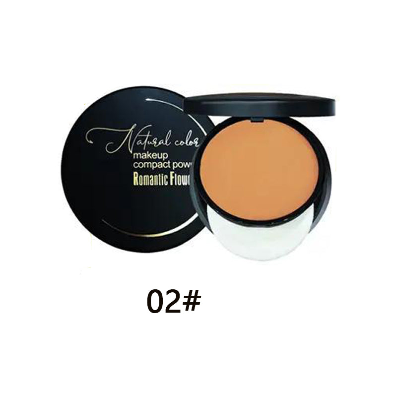3-color Dark Powder Bronze Powder Dark Skin Foundation Oil Control Concealer Brighten The Face Create Three-dimensional Makeup