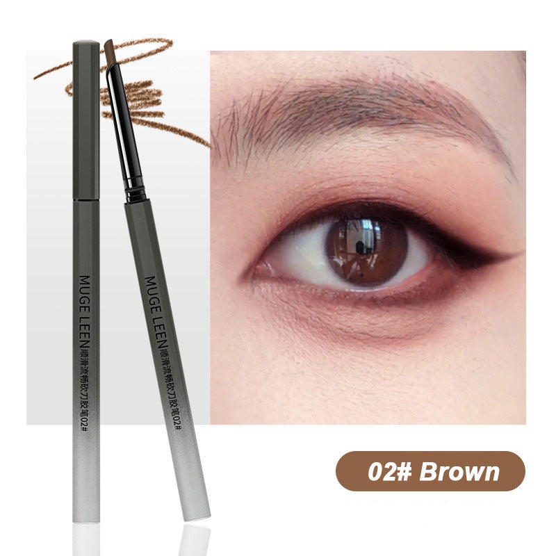 1Pc Sexy Rose Red Eye Liner Pencil Natural Matte Wine Red Lying Silkworm Eyeliner Easy To Color Waterproof Eye Make Up Cosmetics
