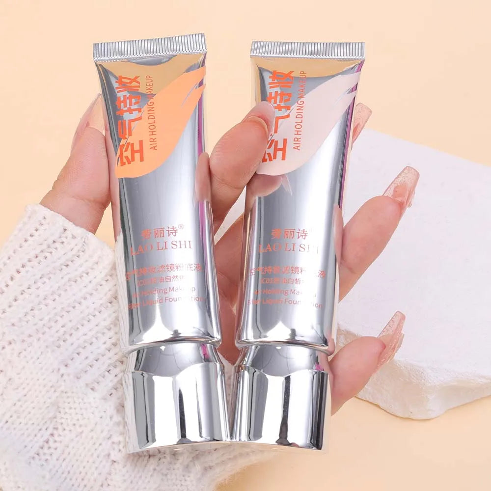 Liquid Oil Control Foundation Waterproof Lasting Contouring Cosmetics Full Coverage Face Corrector Concealer Makeup