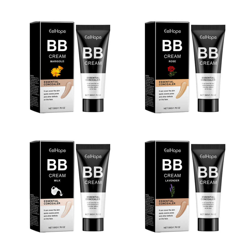 BB Cream Foundation Long Lasting Matte Flawless Perfect Skin Moisturizing Brightening Concealer Smooth Tone up Cream 50g