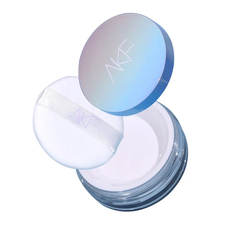 loose powder oil control setting powder light makeup control oil is not easy to remove makeup honey powder