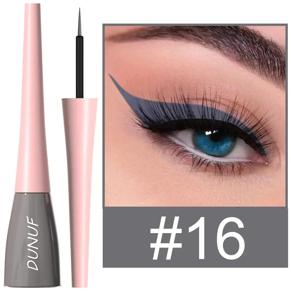 Blue Eye Liner Pen Liquid Eyeliner Pencil Eye Makeup Ultra-thin Long-Lasting Quick-Dry Eye Liner Original Korean Makeup Cosmetic-8