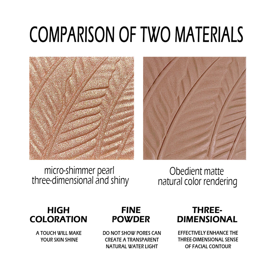 High-light eye shadow, skin repair and brightening, multi-purpose makeup, one plate of multi-purpose non-flying powder