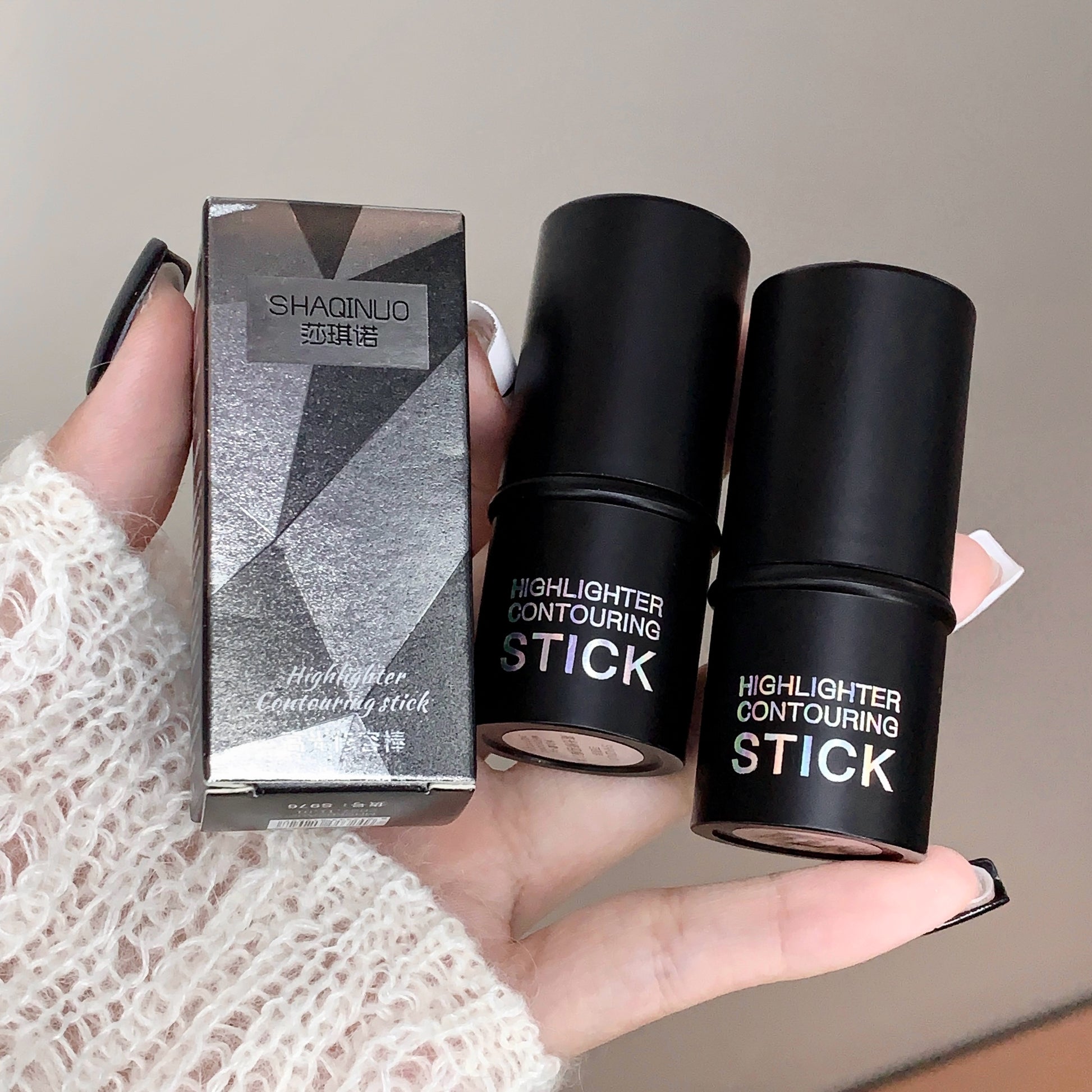 Highlighter Contouring Stick Dual-purpose Three-dimensional Modification Brightening the Face