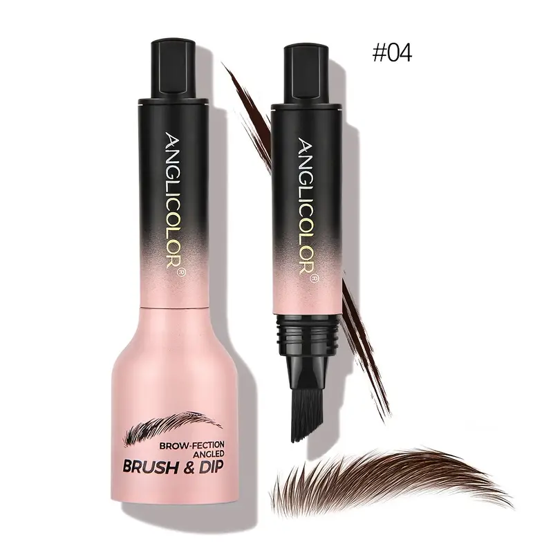 Wild yebrow Cream Waterproof Not Smudge Eyebrow Cream Long Lasting Color Rendering Smear-Proof Makeup 3D Brow Dye Cream Eyebrow