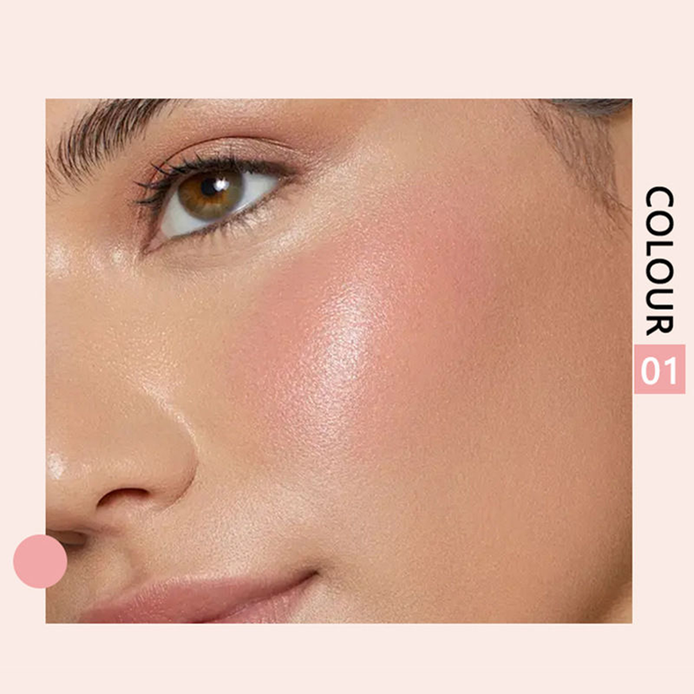 Angel Blush Cream Mousse Texture Matte Natural Radiance Long Lasting Vegan Highlighter Contour Makeup