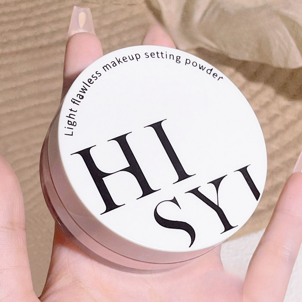 Loose powder oil control setting powder, lasting fresh matte mist setting powder, taking off and brightening is not easy to remo