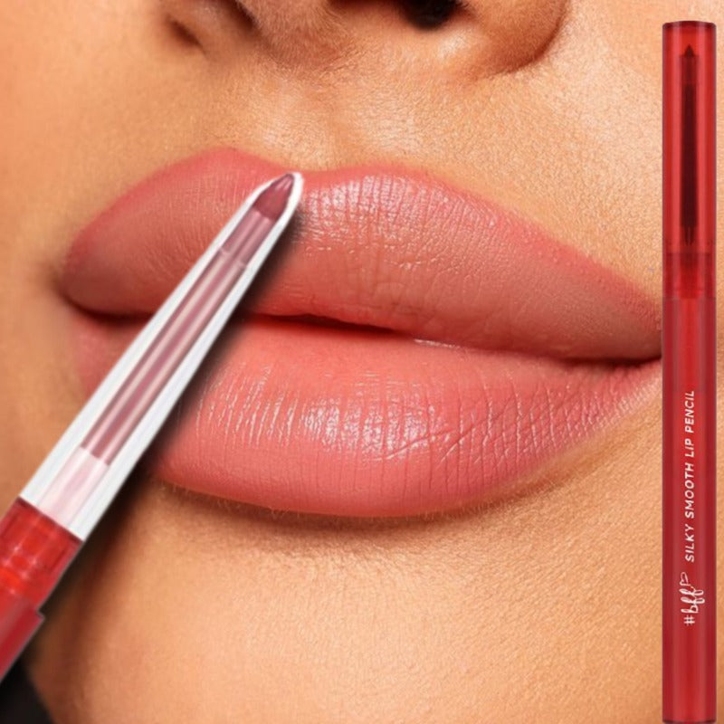 2-in-1 Matte Nude Lip Liner Waterproof Long Lasting Lipstick Pen Pink Purple Velvet Contour Red Lip Tint Line Cosmetic