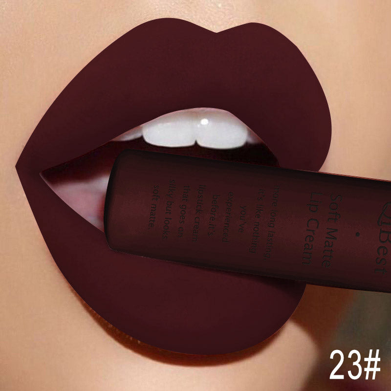 Sexy Velvet Matte Lip Gloss Liquid Lipstick Lipgloss Beauty Red Nude Waterproof Long-lasting Lip Makeup