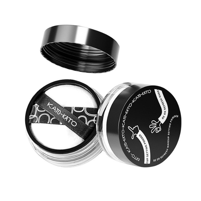 Oil Control Loose Powder Soft Matte Shimmer Setting Finishing Foundation Powder Natural Long Lasting Brighten Skin