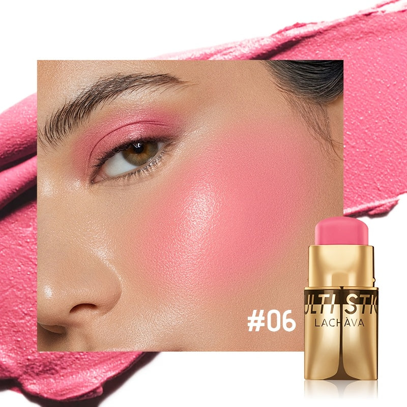 Blush Stick  Natural Nude Makeup Brightening And Embellishing Three-Dimensional Makeup Facial Multi-Functional  Lips  Blush