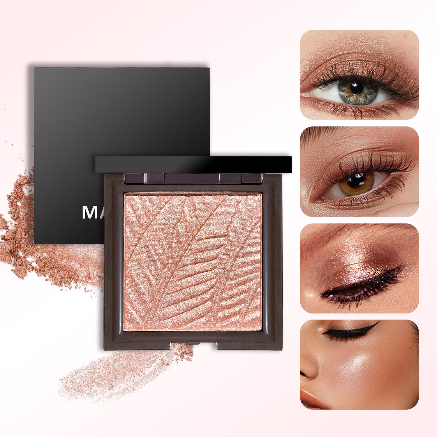 High-light eye shadow, skin repair and brightening, multi-purpose makeup, one plate of multi-purpose non-flying powder
