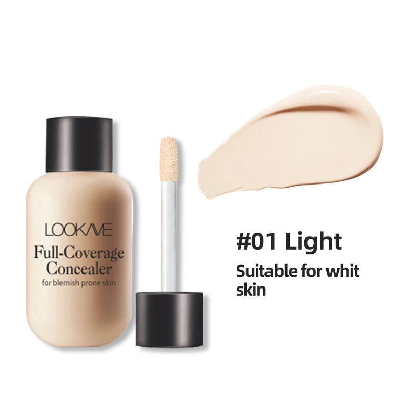 BB Cream 18 Hour Longlasting Liquid Foundation Waterproof Anti-acne Marks Flawless Natural Face Base Makeup Moisturize