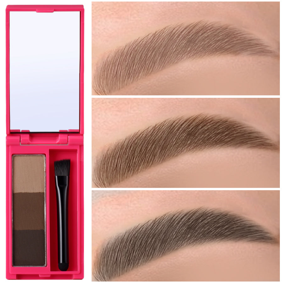 Waterproof Professional Eyebrow Powder Black Brown Coffe Lasting Eyeshadow Eye Brow Palette with Brush eyebrow pencli Eye Brows