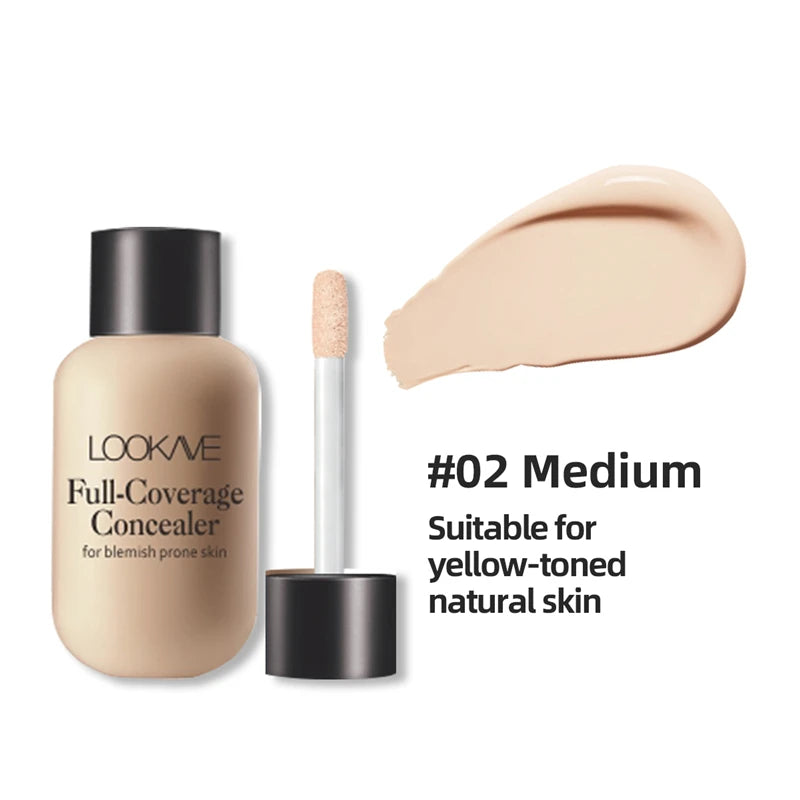 BB Cream 18 Hour Longlasting Liquid Foundation Waterproof Anti-acne Marks Flawless Natural Face Base Makeup Moisturize