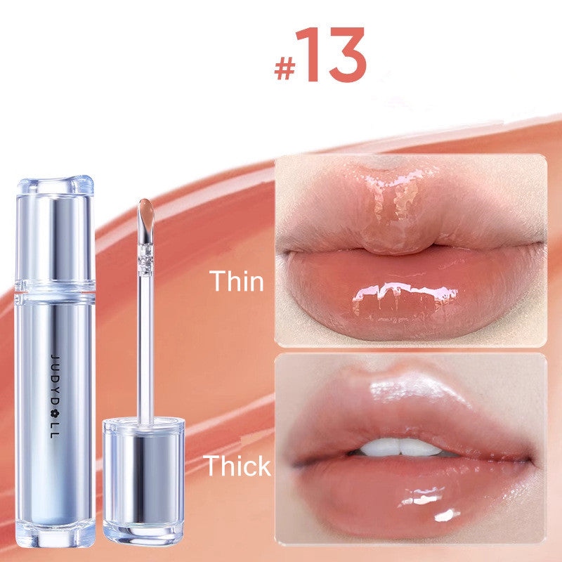 Ice Iron Lip Glaze Lipstick Non Staying Cup Non fading Mirror Gloss Lip GelLiquid Lip TintMatte Moisturizing