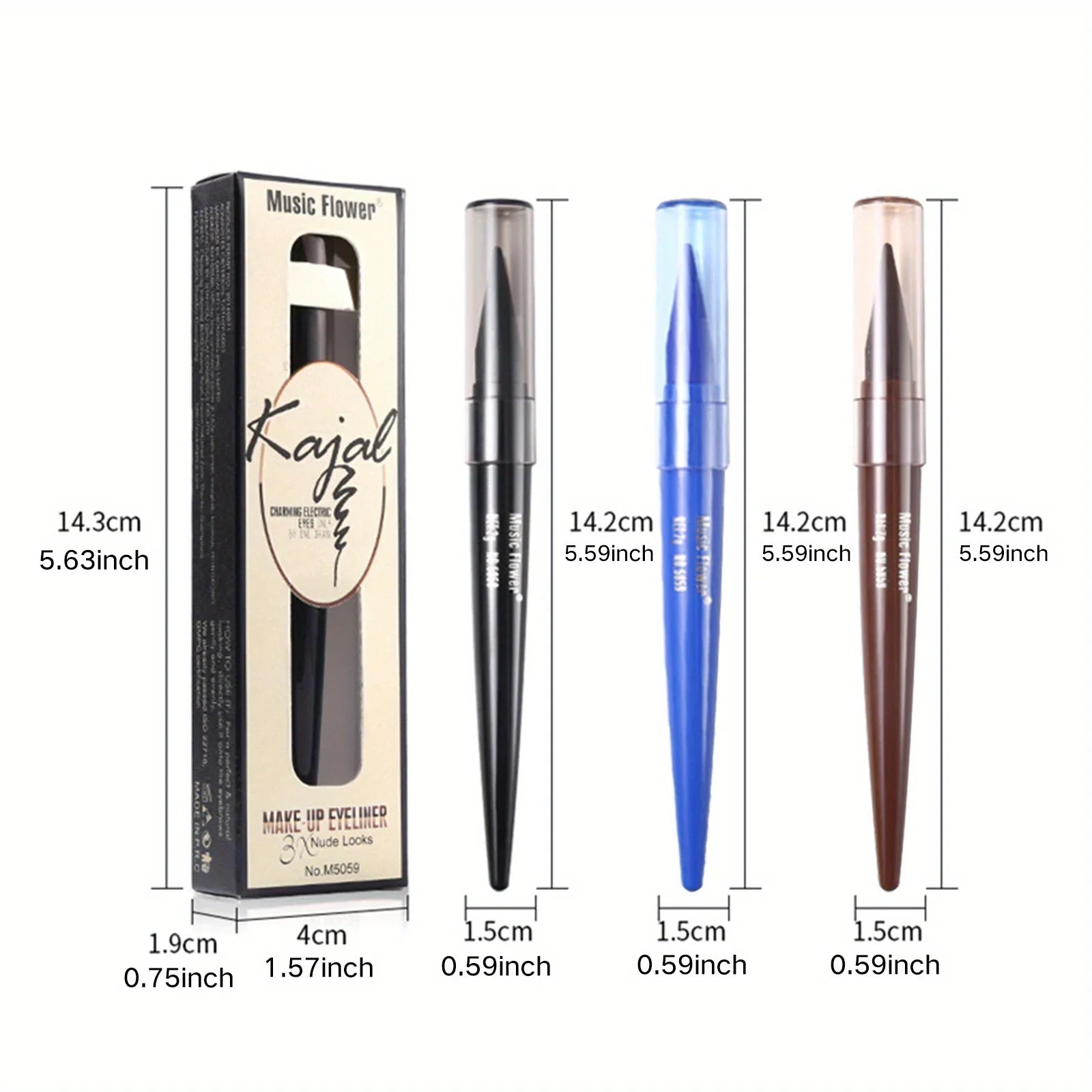 Liquid Eyeliner Long-lasting Waterproof Smudge Proof Eyeliner Pen Women High Quality Professional Cosmetic