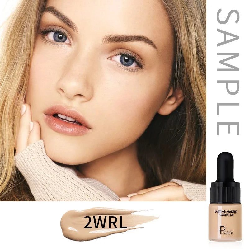 1PC Liquid Foundation Full Coverage Concealer Cream Oil-control Moisturizer Contour Matte Breathable Base Makeup