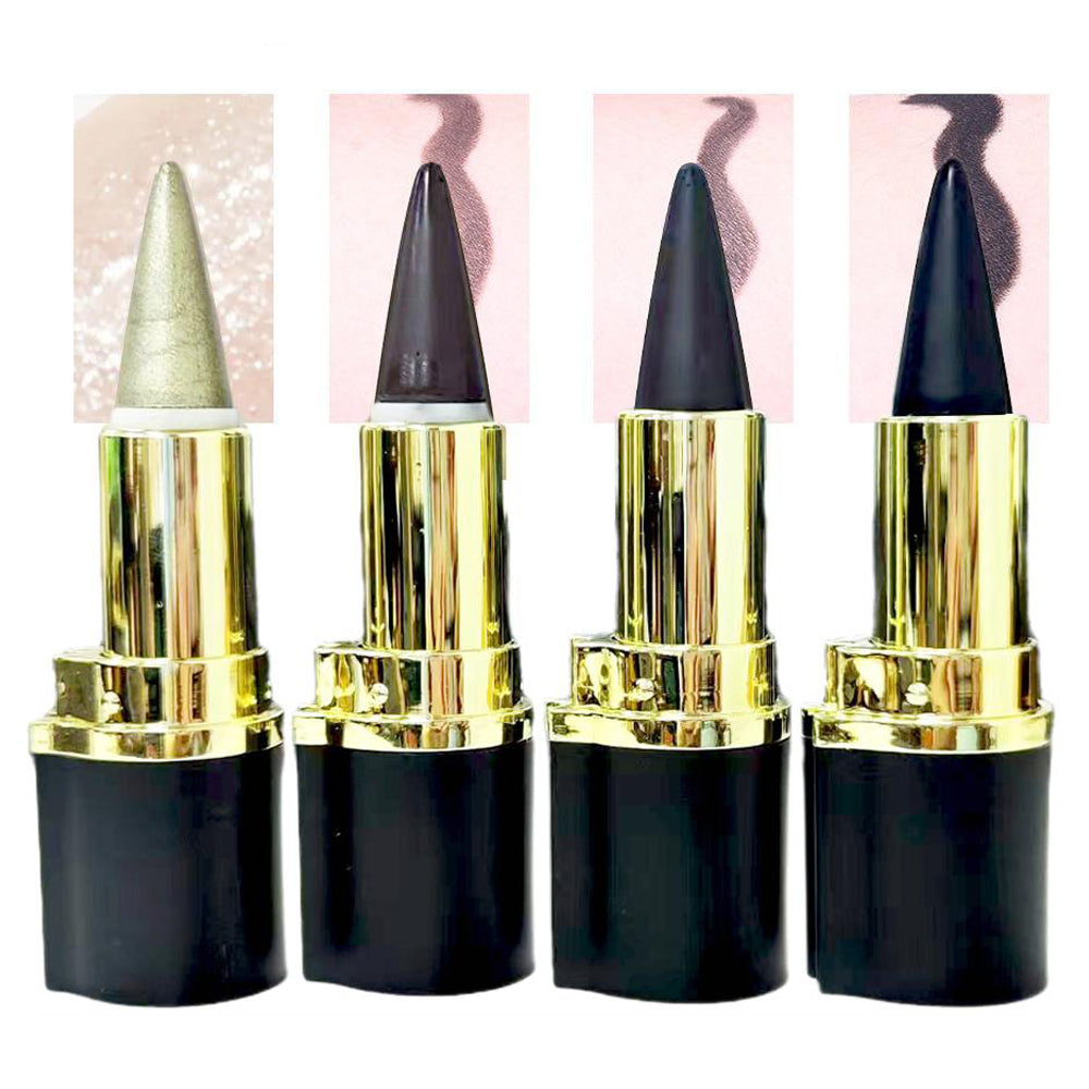4 Pack Waterproof Eyeliner Pencils Long-Lasting Makeup Eye Liner Cosmetic for Smokey Eyes Ideal for Sensitive Skin