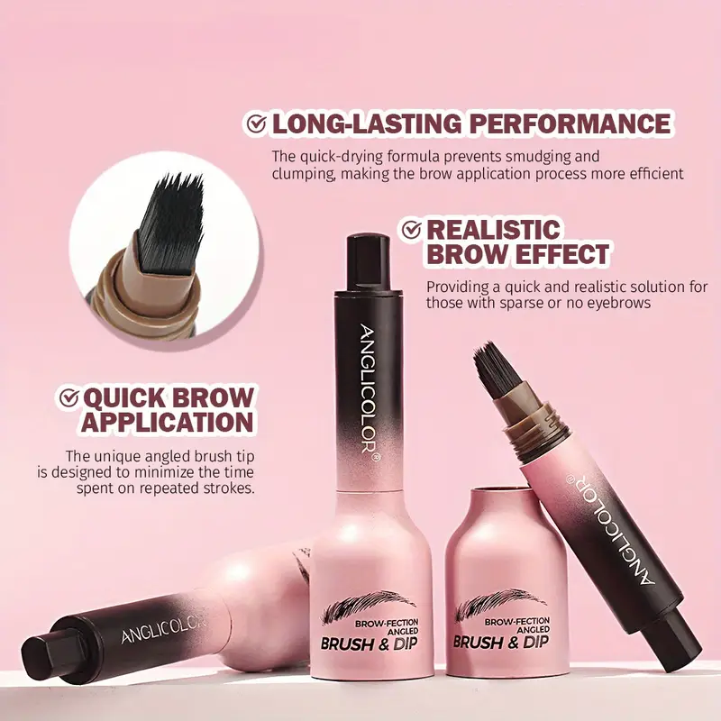 Wild yebrow Cream Waterproof Not Smudge Eyebrow Cream Long Lasting Color Rendering Smear-Proof Makeup 3D Brow Dye Cream Eyebrow