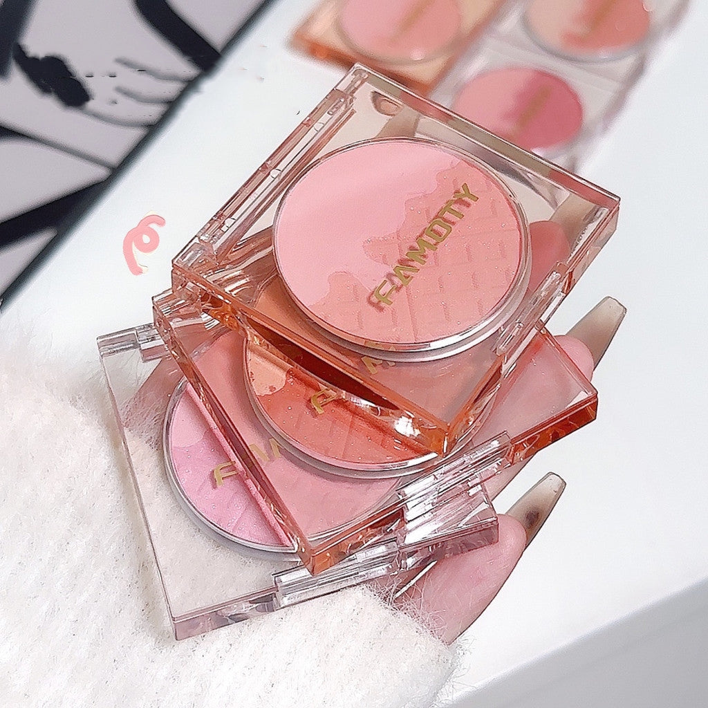 Monochrome Blush Palette   Powder Palette Multi-Colored Blush Powder Blushing Rose Matte Bold  Lightweight   Blends Easily