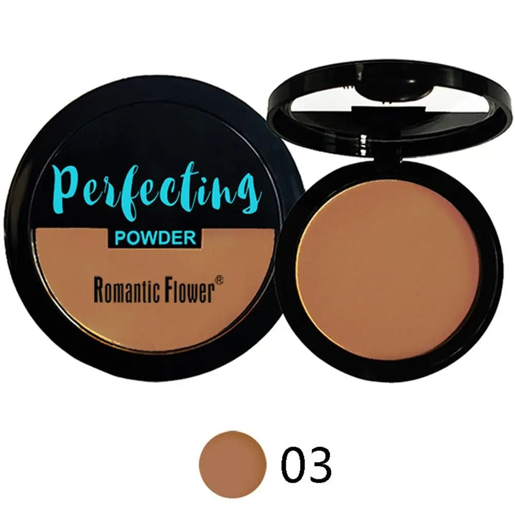 3-color Dark Powder Bronze Powder Dark Skin Foundation Oil Control Concealer Brighten The Face Create Three-dimensional Makeup