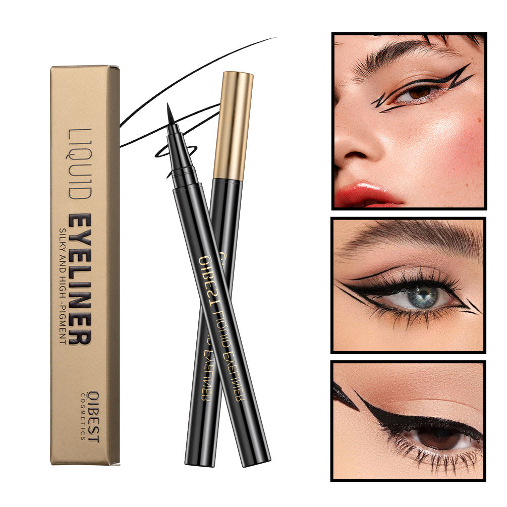 liquid eyeliner sweat-proof non-smudging quick drying not easy to take off makeup for new hands waterproof