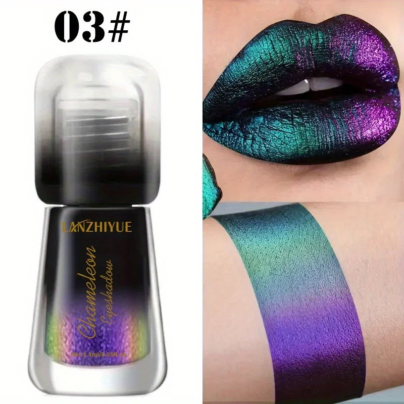Chameleon Liquid Eyeshadow Pearl Burst Monochrome Metal Eyeshadow Liquid Eyeshadow