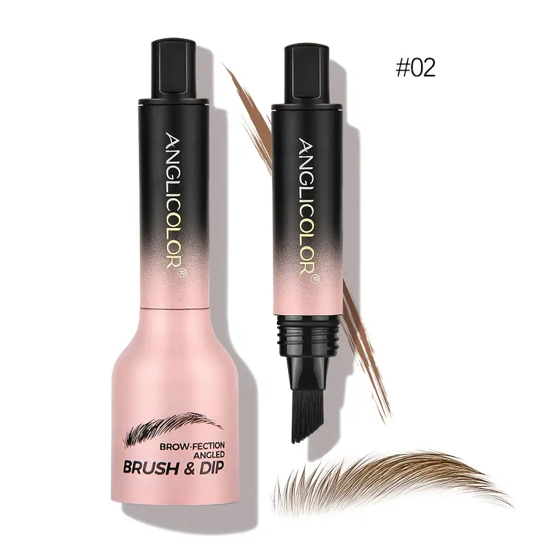 Wild yebrow Cream Waterproof Not Smudge Eyebrow Cream Long Lasting Color Rendering Smear-Proof Makeup 3D Brow Dye Cream Eyebrow