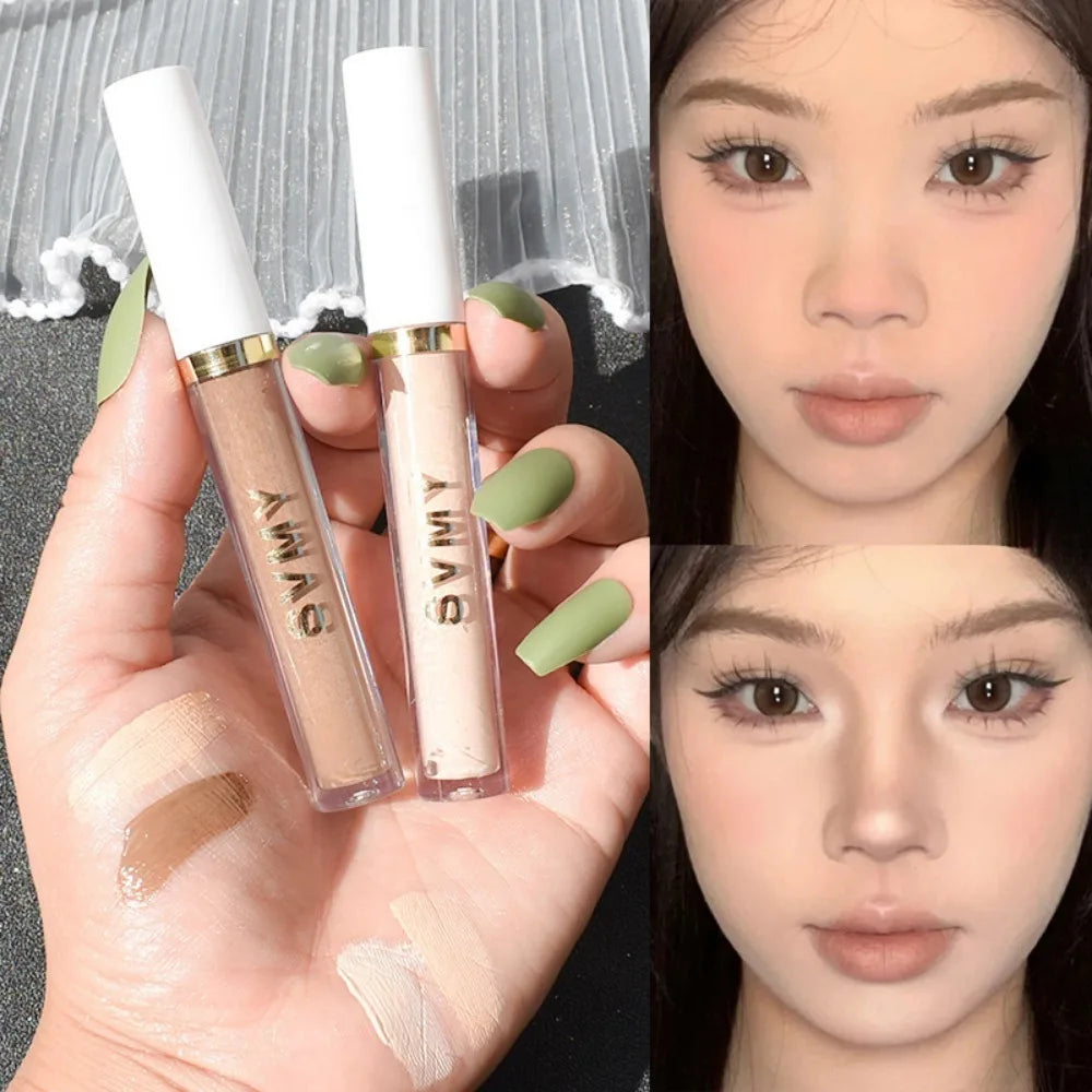 Concealer Foundation Cream Lasting Moisturizing Facial Contour Stick Modify Skin Tone Cover Acne Dark Circles Brighten Makeup