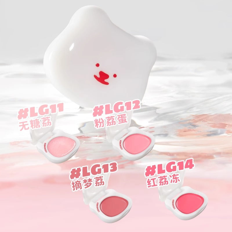 Hydrating Blush Multi-Use Balm Blush Monochrome Shimmer Little Bear Cute Cosmetics Lasting Watery Face Blusher Makeup