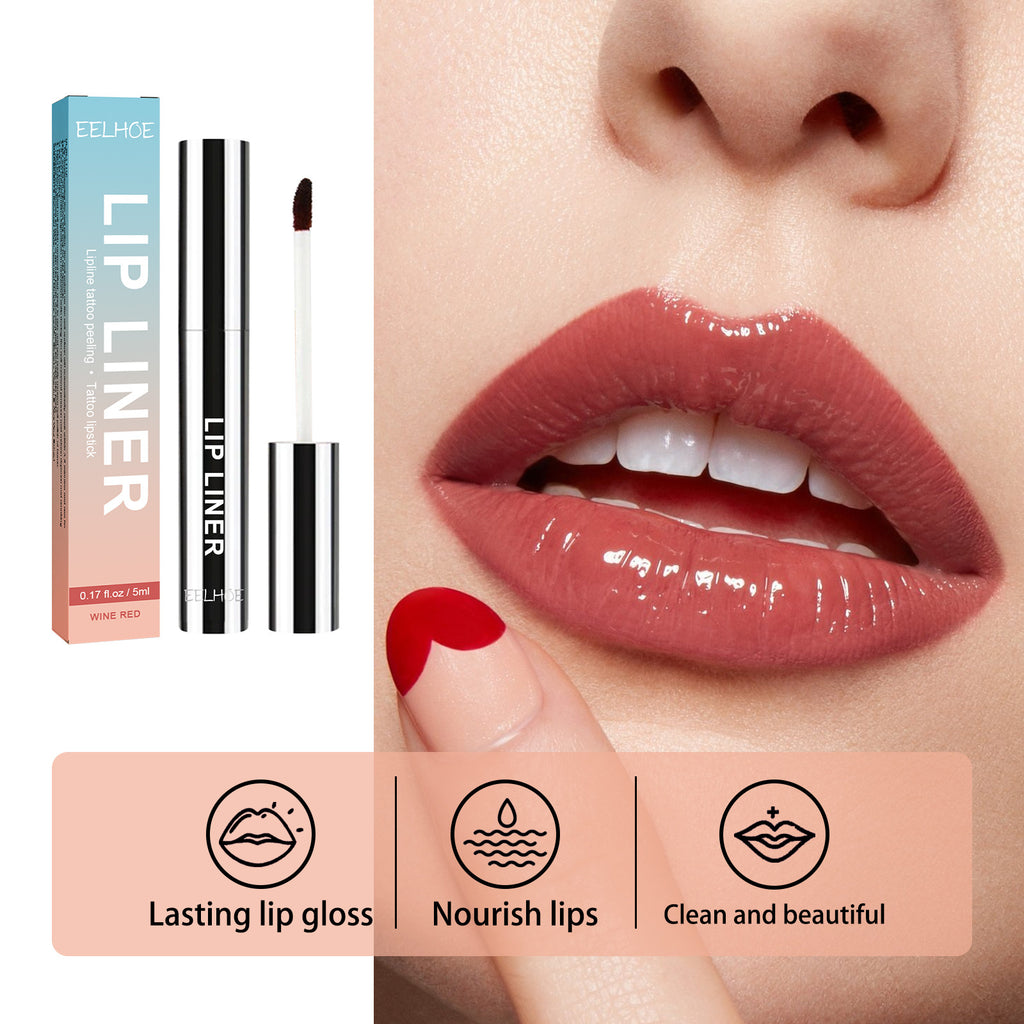Peel Off Lip Liner Waterproof Long Lasting Lipliner Pencil Moisturising Lips Gloss Tattoo Lipgloss Lipsticks Cosmetic
