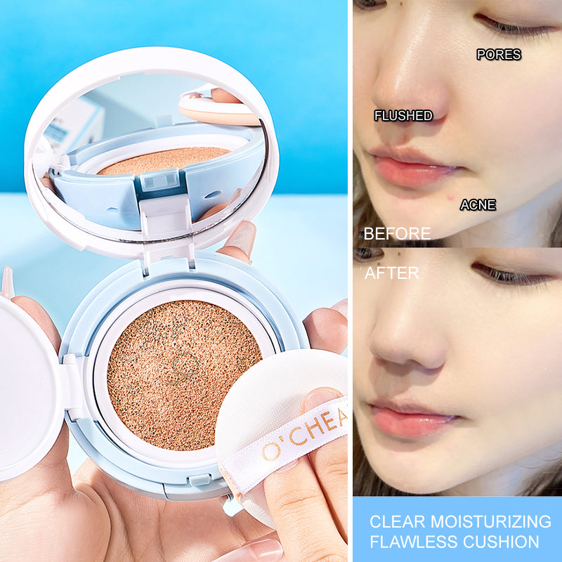 WhiteningAir Cushion BB Cream Liquid Foundation Cream for Makeup Concealer Cushion for Face Make Up Cushion Compact