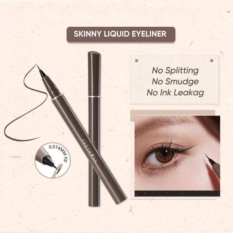 Liquid Eyeliner  Ultra Fine Liquid Eyeliner Waterproof with Smooth Strong Fibres  Smudge-proof Longwearing  Smooth