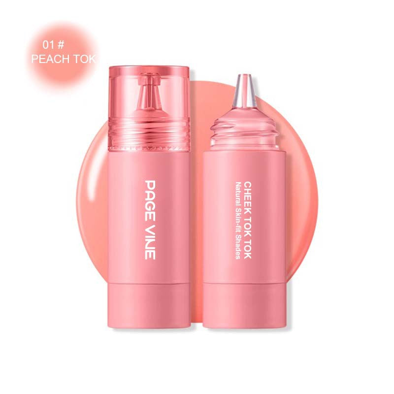 Liquid Blush Longlasting Velvet Ink Blusher Brightening Natural Rouge Multi-Purpose Matte Lipstick Eyeshadow Makeup