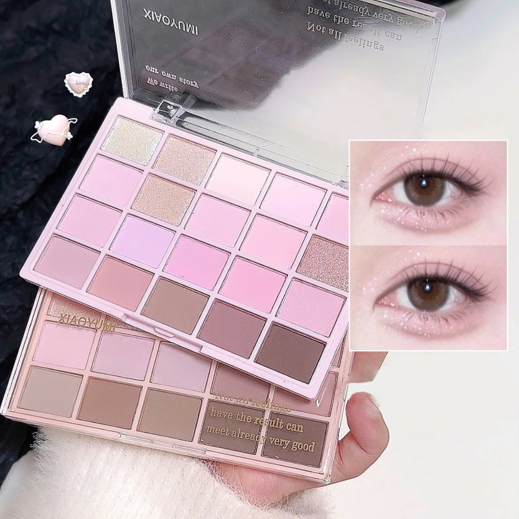 20 color Korean Low Saturation Eyeshadow Tray Matte Waterproof Brown Pink Long-lasting Makeup Daily Makeup New