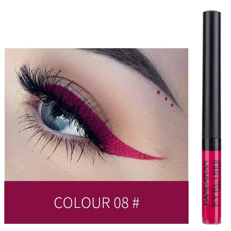 0.05mm Eyeliner Liquid Pen Matte Smooth Quick Dry Waterproof Ultra-thin Eyeliner Lower Eyelash Pen Non Smudging Korean