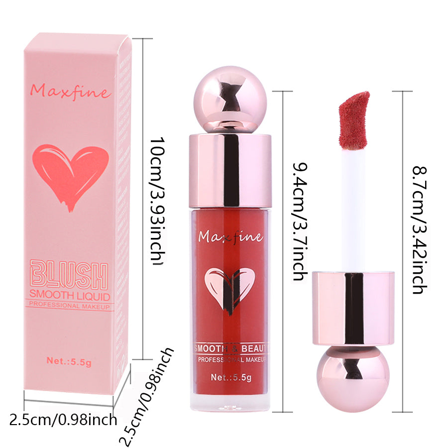 Multi-Use Waterproof Liquid Blush Lasting Moisturizer Matte Natural Face Blusher