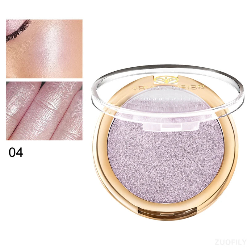 Beautiful Highlighter Powder Palette Makeup Glow Face Contour Shimmer Water Light Highlight Makeup Pallete Illuminator Cosmetics