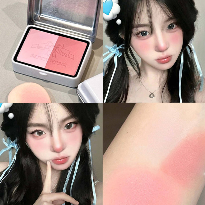 French sweetheart soft mist blush  low saturation  pure desire  Korean make-up  make-up  rouge  makeup