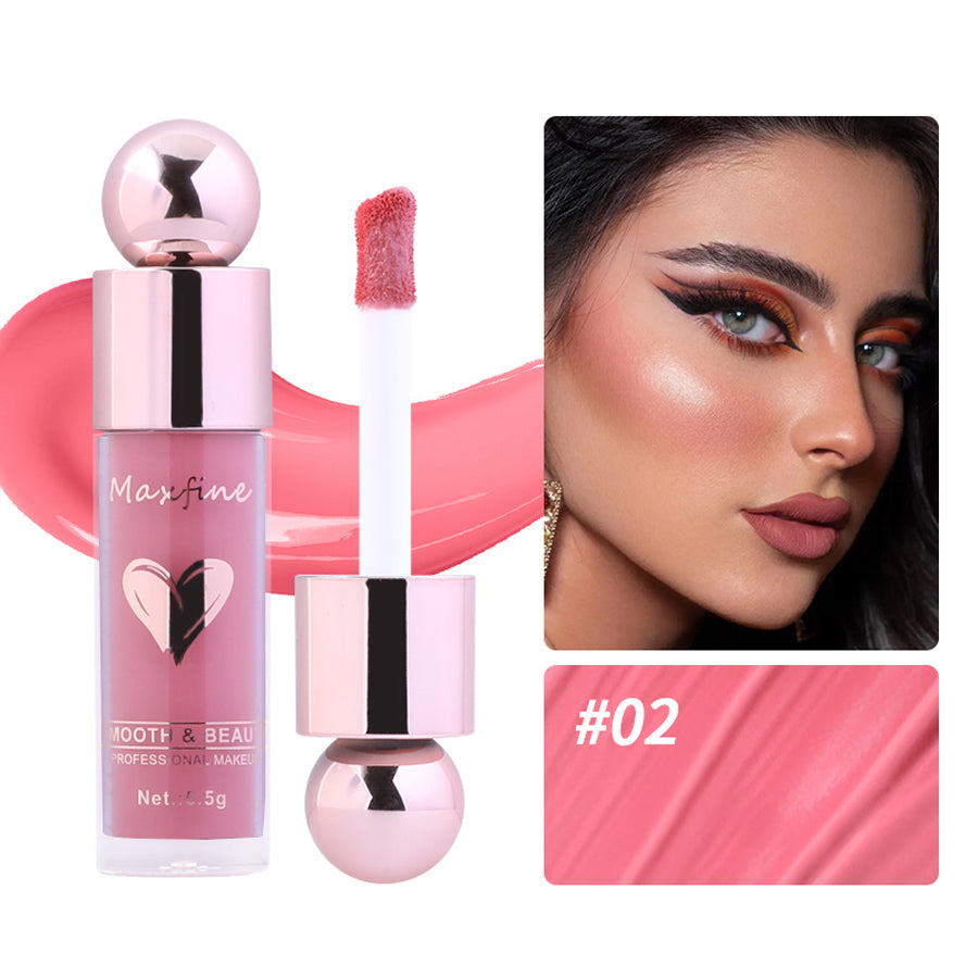 Multi-Use Waterproof Liquid Blush Lasting Moisturizer Matte Natural Face Blusher