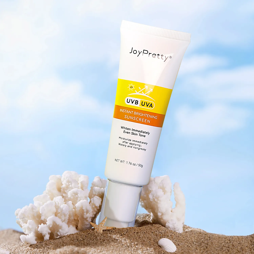 Instant Whitening Face Cream UVB/UVA Tone-up Sunscreen Outdoor Sport Tinted Moisturizer Waterproof Sun Protector Cream